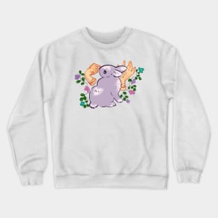 Bunny flowers Crewneck Sweatshirt